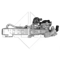 Радіатор рециркуляції ВГ з клапаном EGR Citroen C5 III 2.2 HDi 10-
