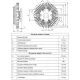 Муфта вентилятора Mitsubishi L200 2.5D 86-15