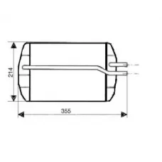Радіатор пічки Ford Fiesta 95-03/Mazda 121 96-03