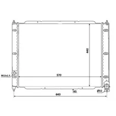 Радіатор охолодження VW T III 1.6/1.9 79-