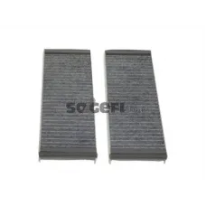 Фільтр салону Audi A6 2.0/2.7TDI 04- (вугільний) (к-кт 2 шт.)