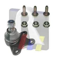 Опора кульова (передня/знизу/L) Seat Cordoba/Ibiza 02-/Skoda Fabia 99-14/Roomster 06-15/VW Polo 01-
