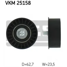 Ролик ГРМ Opel Astra/Combo/Corsa 1.4/1.6/1.8 93- (паразитний) (62.7x23.5)