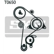 Комплект ГРМ Audi A4/A6/VW Caddy II/Golf III/Passat 1.9TDI 96-04 (25x137z)