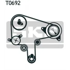 Комплект ГРМ Mazda 3/5/6 2.0D 05-