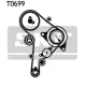 Комплект ГРМ VW Crafter 2.5TDI 06-13, 65-120kw (141x25)