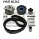 Комплект ГРМ Audi A4/TT/Skoda Octavia/Superb/VW Golf V/Passat/Tiguan 2.0TDI 05- (160z)