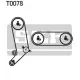 Комплект ГРМ + ТНВД VW T4 2.4D 90-03 (26.3x122z/20.8x77)