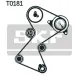 Комплект ГРМ Renault Megane I/Master II/Scenic I 1.9D 97-03 (26x153)