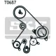 Комплект ГРМ Toyota Corolla/Avensis 2.0D 99-08 (25.4x178)