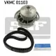 Комплект ГРМ + помпа VW Golf/Jetta/Polo 86-97 (19x128z)