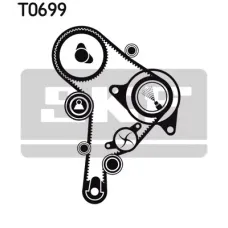 Комплект ГРМ + помпа Audi A3/Skoda Octavia/VW Caddy/Golf/Polo/Seat 1.9TDi/SDI 95-05 (141x25)
