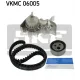 Комплект ГРМ + помпа Renault Kangoo 1.4/1.6i 97- (17x96z) (VKPC 86216)