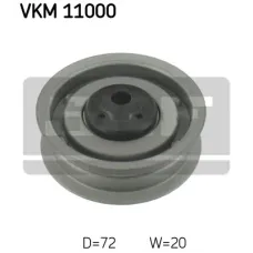 Ролик ГРМ VW/Audi 1.6/1.8/2.0 (натяжний) (72х20)