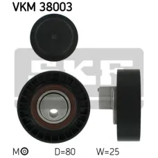 Ролик генератора BMW 3 (E36/E46)/5 (E34)/Z3/Z4 1.6-3.2 90- (паразитний) (80х25)