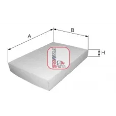 Фільтр салону Mitsubishi Outlander/Lancer/L200 06-/Fiat FullBack 16-/Citroen C4/Isuzu D-max 12-