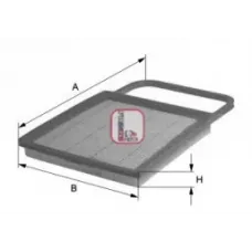 Фільтр повітряний Mini Mini 1.6 i 06-16