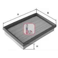 Фільтр повітряний Audi A3/Q2/Q3/TT/Skoda Octavia/SuperB/VW Golf/Passat/Tiguan 1.4-2.0D 12-