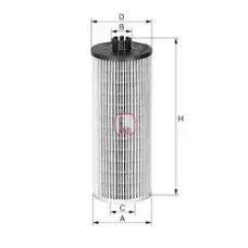 Фільтр масляний MAN TGL 8.250-12.250 08-/TGM 08-