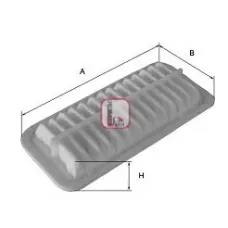 Фільтр повітряний Toyota Corolla 1.4/2.0D 00-08/Avensis 2.0D 02-09