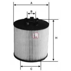 Фільтр масляний Audi A3/Skoda Fabia/Roomster/VW Golf V/Passat/Touran 1.4/1.6 TSI/FSI 03-15