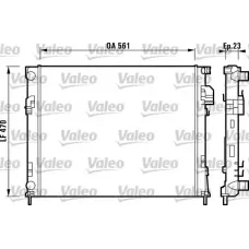 Радіатор охолодження Renault Trafic 01-