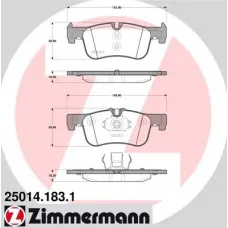 Колодки гальмівні (передні) BMW 1 (F20/F21)/2 (F22/F87/F45/F46) 11-/Audi Q5 08- (ATE)