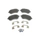 Колодки гальмівні (передні) MB C-class (W204/W205) 07-/E-class (W212) 09-16 (Lucas/TRW)