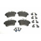 Колодки гальмівні (задні) Citroen C4 09-/DS4/DS5 11-15/Peugeot 308/508/3008/5008 09-18