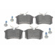 Колодки гальмівні (задні) Audi/Seat/Skoda Fabia/Octavia/VW Caddy/Passat 96-/Renault Megane 97-03 (Lucas/TRW)