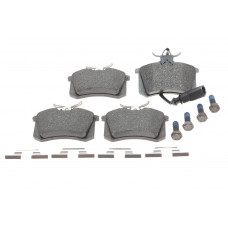 Колодки гальмівні (задні) Ford Galaxy 95-06/VW Sharan/Seat Alhambra 95-10/Ibiza 03-08 (+датчик)