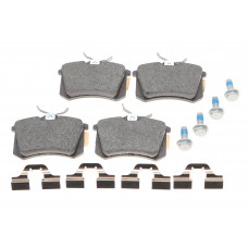 Колодки гальмівні (задні) Audi A4/A6/Skoda SuperB 01-09/Renault Clio 05-14/VW Golf/Passat 84-02 (Lucas/TRW)