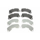 Колодки гальмівні (передні) Porsche Cayenne/VW Touareg 02- (Brembo)