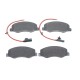 Колодки гальмівні (задні) Renault Master III/Opel Movano B/Nissan NV400 10- (Brembo) (+датчик)(спарка)