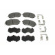 Колодки гальмівні (передні) Subaru Forester 02-/Impreza 00-/Legacy 03-14/Outback 03- (Tokico)