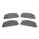 Колодки гальмівні (задні) Mazda 6 02-13/Mazda 323 91-04/626 III/V/RX-7 84-02