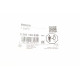 Датчик температури впуску повітря VW Caddy 1.6 95-00/Passat 1.6/1.8/2.0 90-97 (M12x1.5) (чорний)