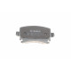 Комплект гальмівних колодок (задніх) Audi A3/A4/A6/TT/Skoda Octavia/SuperB/VW Caddy/Golf/Passat B6/Touran 03-