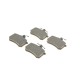 Колодки гальмівні (задні) Audi 80/90 82-96/A4 95-01/A6 94-97/A8 94-02/Fiat Croma 85-96