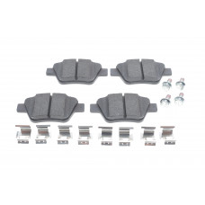 Колодки гальмівні (задні) Audi A3/Skoda Octavia/SuperB/Yeti/VW Caddy/Touran/Golf/Passat B7/B8 04- (к-кт)