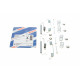 Комплект пружинок колодок ручника Opel Astra F/Ford Escort II 1.2-2.0 75-01 (Opel)