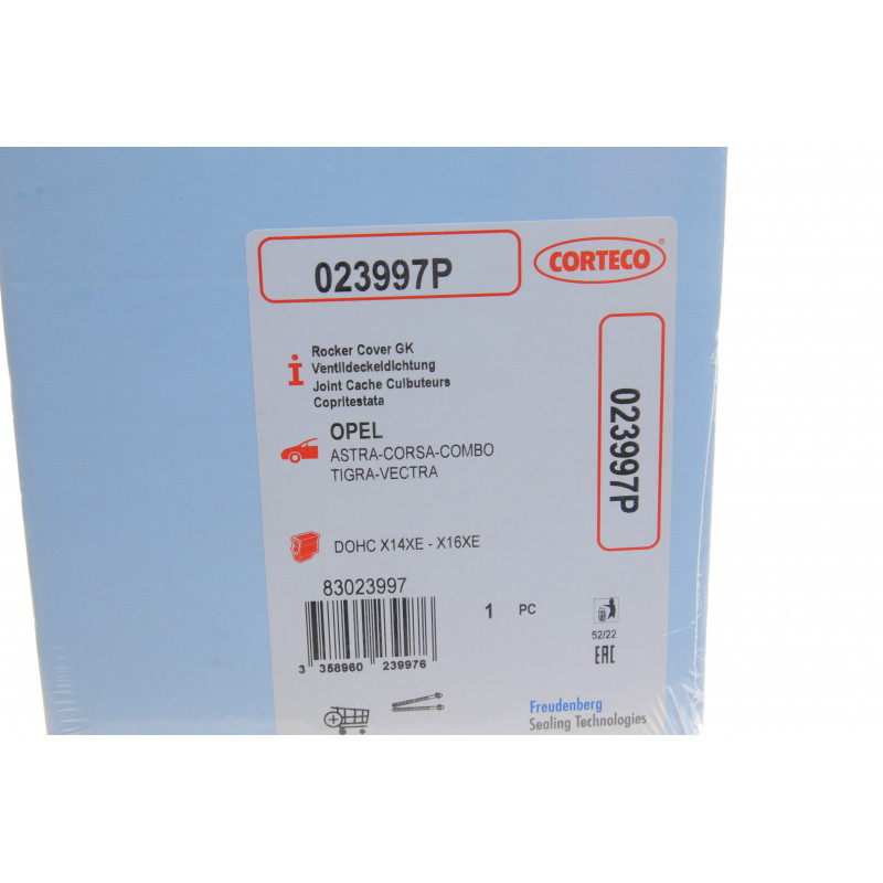 Прокладка кришки клапанів Opel Astra F/Vectra B 1.4i/1.6i 16V 92-05