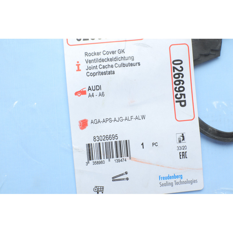 Прокладка кришки клапанів Audi A4/A6/A8/Skoda SuperB/VW Passat 2.4-2.8 95-08