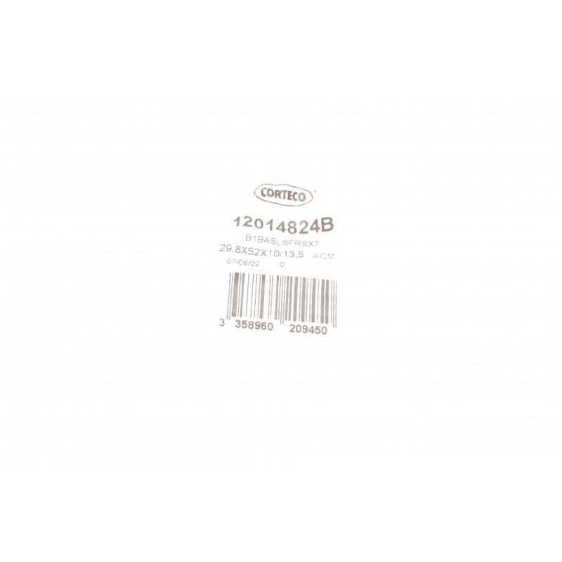 Сальник півосі (L) Fiat Doblo (29.8x52x10/13.5)