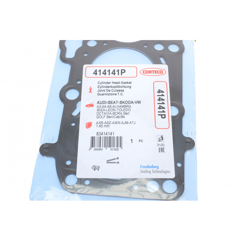 Прокладка ГБЦ VW Caddy 1.9TDI 03-; Ø81;00mm; 1.45mm; 1 метка