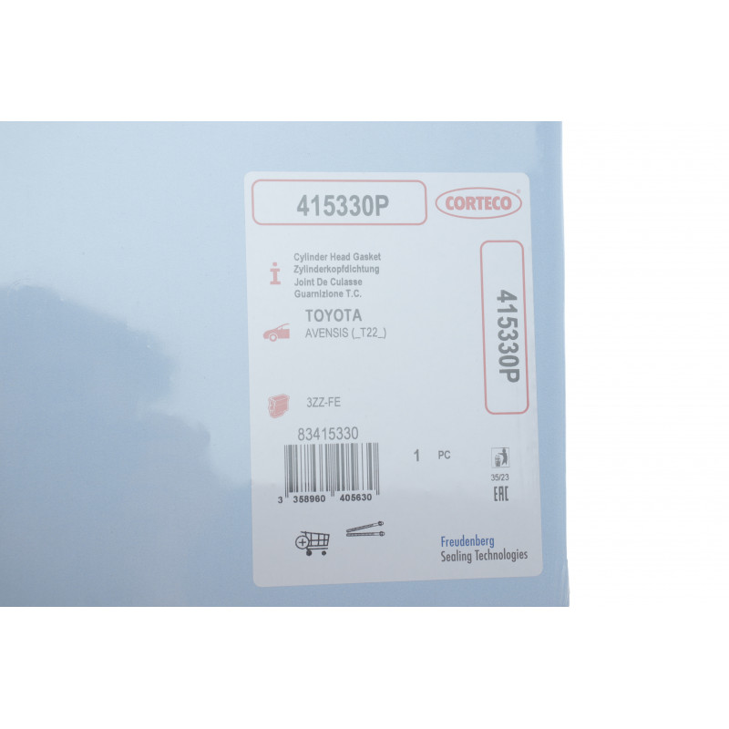 Прокладка ГБЦ Toyota RAV 4 1.8i 00-05 (0.6mm)