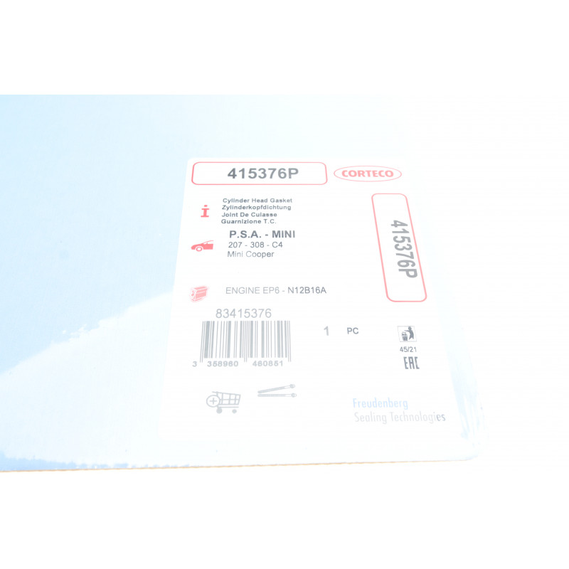 Прокладка ГБЦ Citroen Berlingo/Peugeot Partner 1.6 VTI 10- (0.9mm)