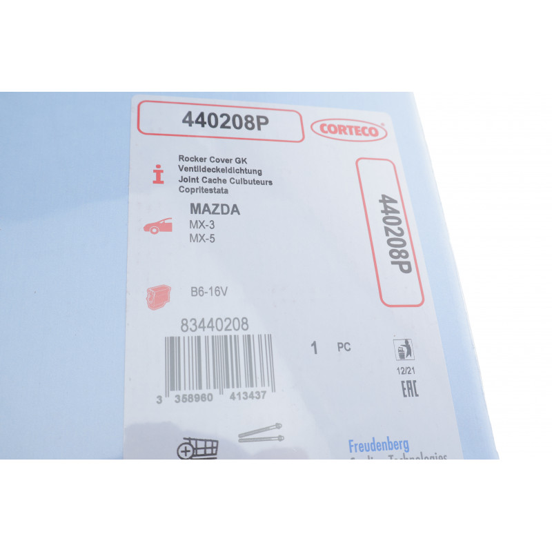 Прокладка кришки клапанів Mazda MX-3/Xedos 6 1.5/1.6 95-