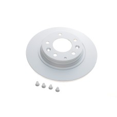Диск гальмівний (задній) (к-кт 2 шт) Mazda 6 02-13/626 98-02/323 F/S 98-04 (280x10) (з покрит.) (вент.)