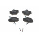 Колодки гальмівні (передні) Smart Cabrio 00-04/City Coupe 98-04/Roadster 03-05/Fortwo 04- (Bosch)